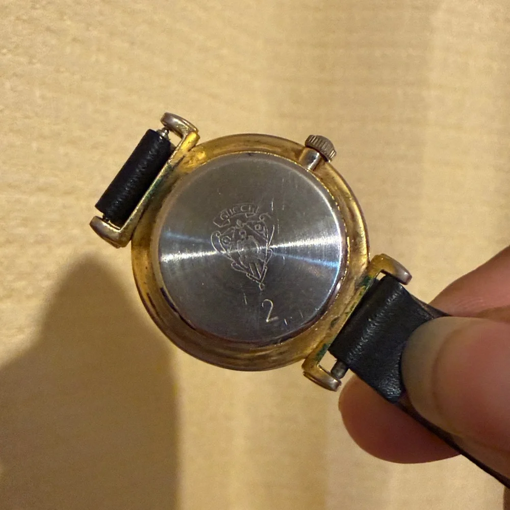 Gucci Black and Gold Smartwatch